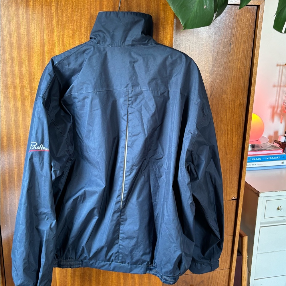 Men's Navy Windbreaker Jacket